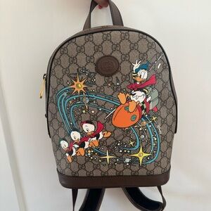 Gucci x Disney GG Supreme Donald Duck Backpack